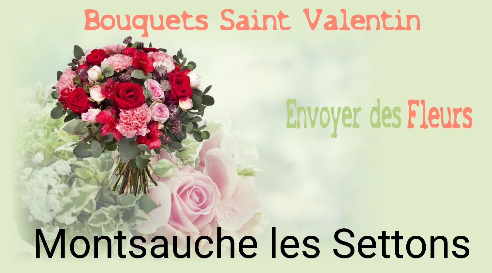 Roses de Saint-Valentin livrées à Montsauche-les-Settons